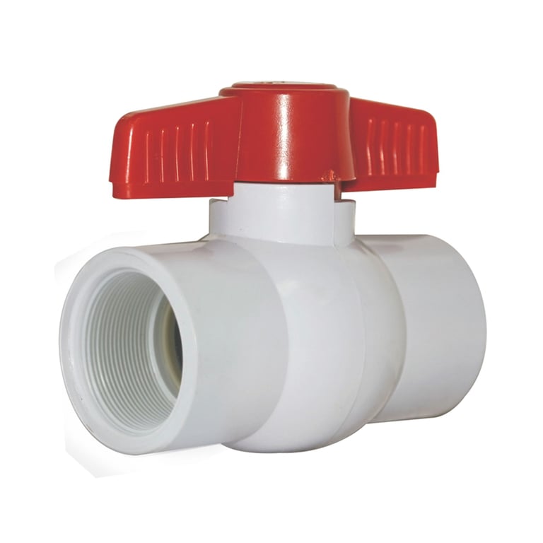 Válvula Pvc 1 1/2 Pulgadas Roscada 235 Psi, Humboldt HUMBOLDT ...