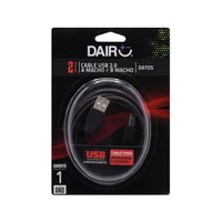 Cable Usb 2,0 7Ft-2,1 Metros