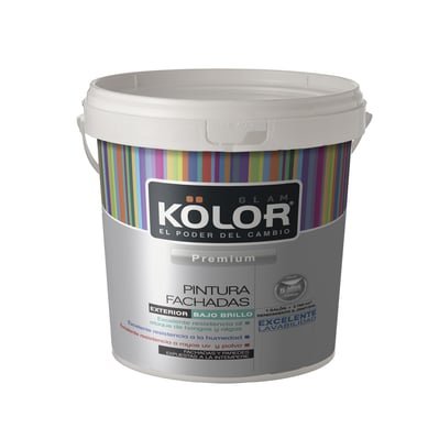 Pintura Premium para Exterior Blanco 1 Gal�n