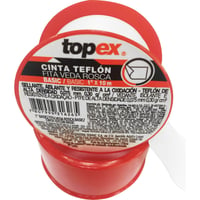 Cinta Teflón PTFE Basic 1-pulg X 10mt Topex