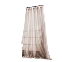 Decorissima By Rascheltex Cortina semipesada navarra loops crema