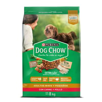 Dog Chow Alimento Seco Para Perro Dog Chow Adulto Raza Pequeña Carne 8kg