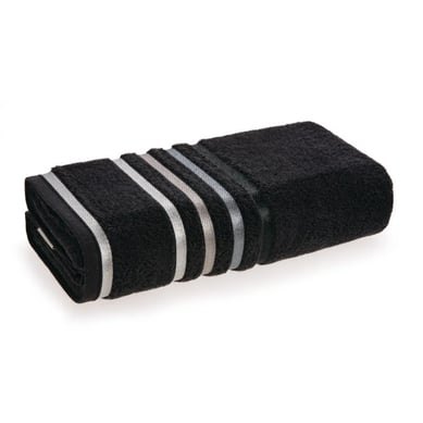 Toalla Para Manos Jacquard Lumina 50 X 80 Cm Negra