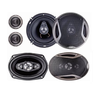 Set 6 Parlantes 2 de 16cm + 2 de 6x9