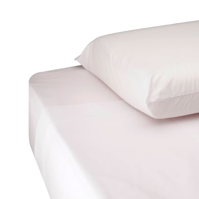 Juego De S�banas Semidoble 144 Hilos Blanco