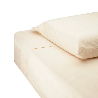Juego De Cama Doble 180 Hilos En Algod�n Beige