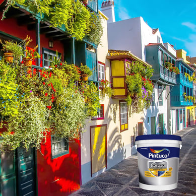 Pintura para Exterior Blanco 2.5 Galones