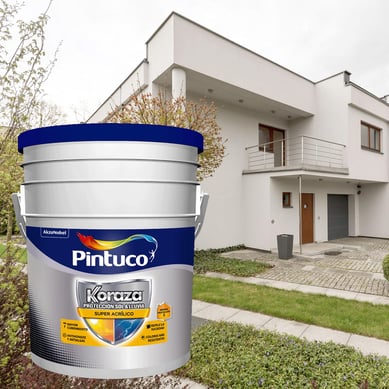 Pintura Koraza Blanco 5 Galones Exterior