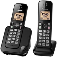 Teléfono Inalámbrico 2 Auriculares ID Altavoz KX-TGC352LAB