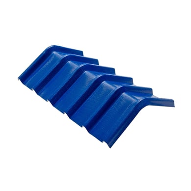 Caballete Forte Azul 0.6X0.94mt 2mm UPVC