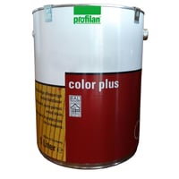 Pintura para madera en exterior base solvente color encina claro 5 lts profilan color plus
