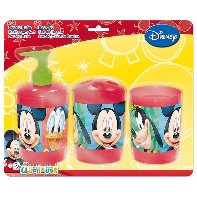 Set Baño Mickey 3 Piezas DISNEY | falabella.com