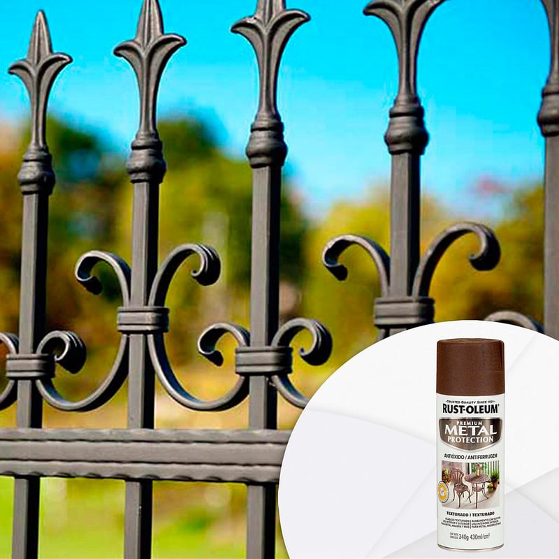 Aerosol Anticorrosivo Marrón Texturado 430ml RUST OLEUM | falabella.com