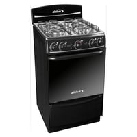 Estufa de Piso Con Horno Gas Natural 51 cm 4 Puestos Negro AB 201-5N N