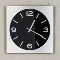 Reloj Silver Classic Negro 35 cm