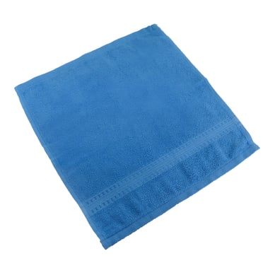 Toalla Facial 30x30 Cm Newbest 330 Gramos Azul