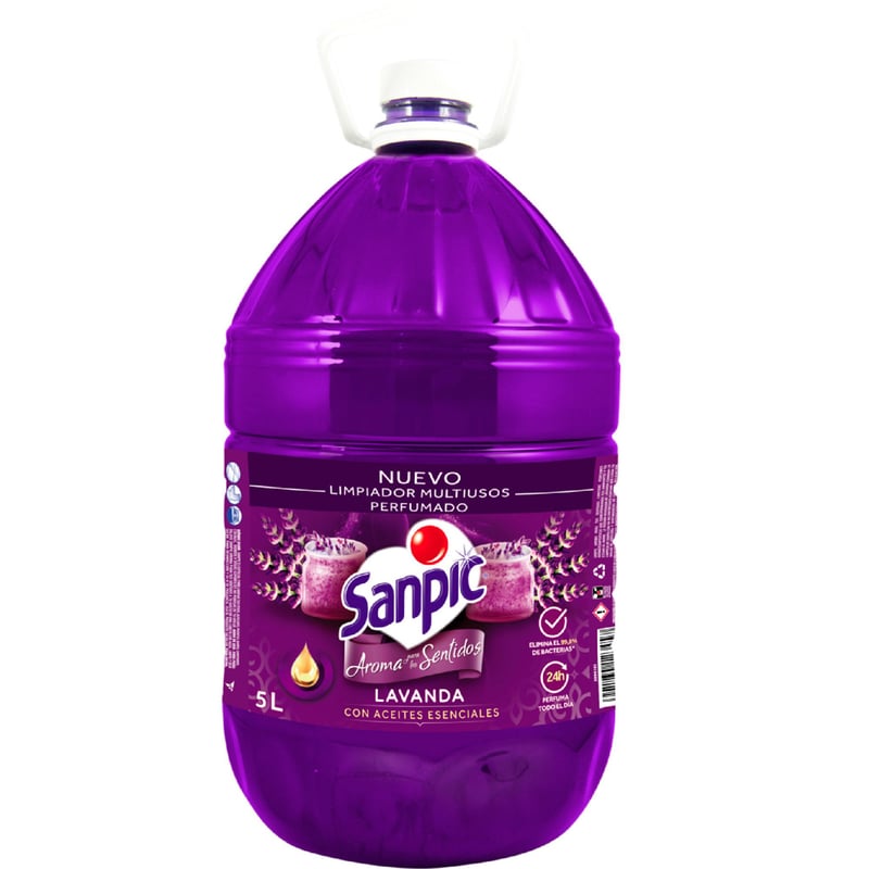 Limpiador Para Pisos Lavanda 5 Lt SANPIC | falabella.com