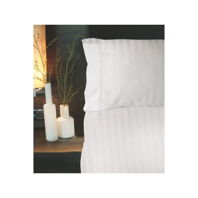 S�bana Ajustable Extradoble 300 Hilos 100% Algod�n Blanca
