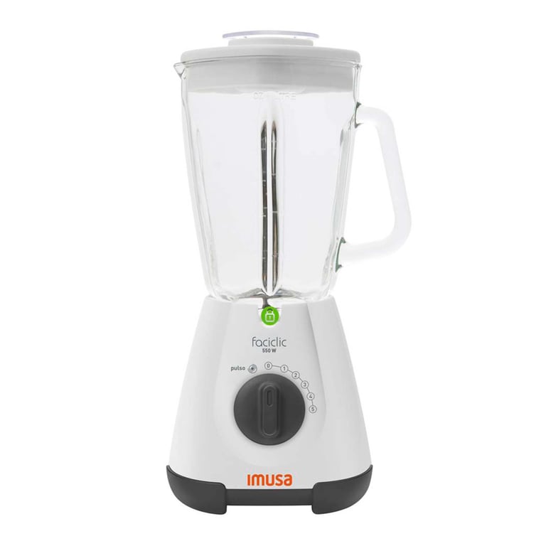Licuadora Faciclic Good 5 Velocidades Vidrio 550w Blanco Homecenter