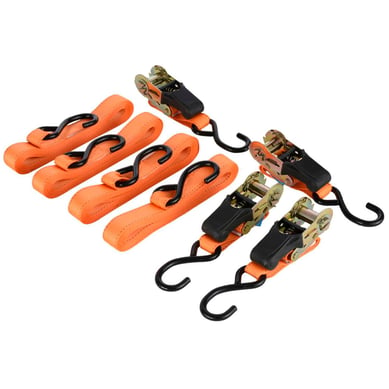 Set 4 Correas Ratchet 2.5X500 Cm Autostyle