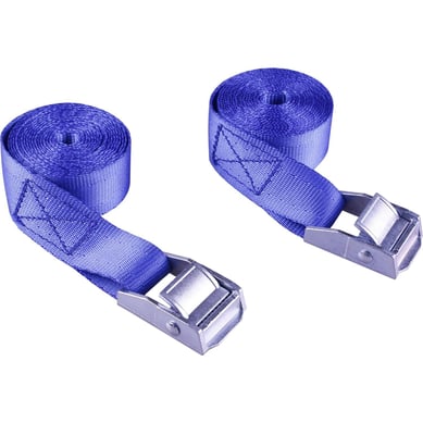 SET 2 CORREAS 2.5X200cm CON HEBILLA AUTO