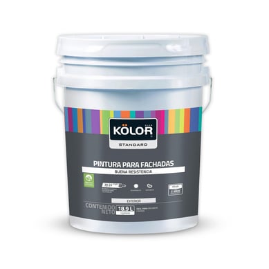 Pintura para Exterior Est�ndar Blanco 5 Galones