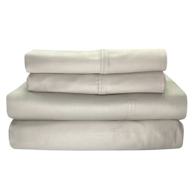 Juego De S�banas Sencillo Twin Beige