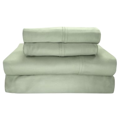 Juego De S�banas Sencillo Twin Verde