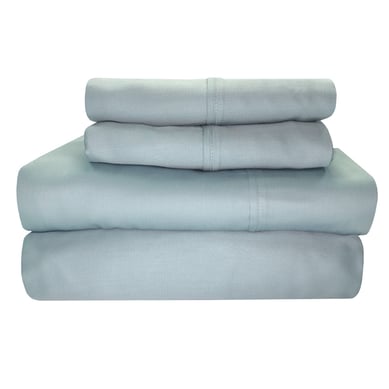 Juego de S�banas Queen Azul