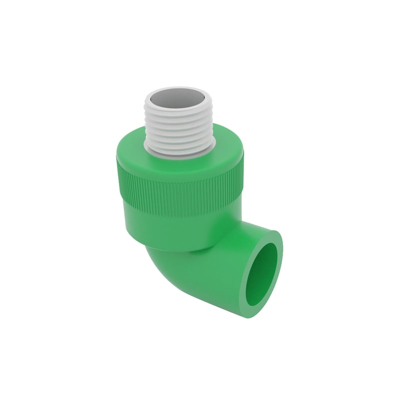 Codo 90 Hembra-Macho 20 Mm X 1/2 Pulg Inserto Metálico DICOL ...