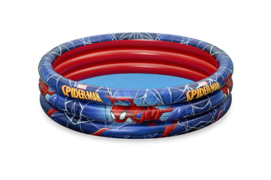 Piscina Inflable Infantil Redonda 3 Aros Spider Man