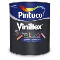 Viniltex Tiza Negro Pizarra Cuarto 10387221