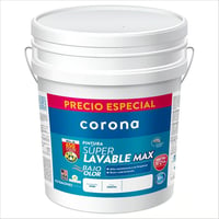  Pintura Superlavable Max Blanco  4,5 Galones