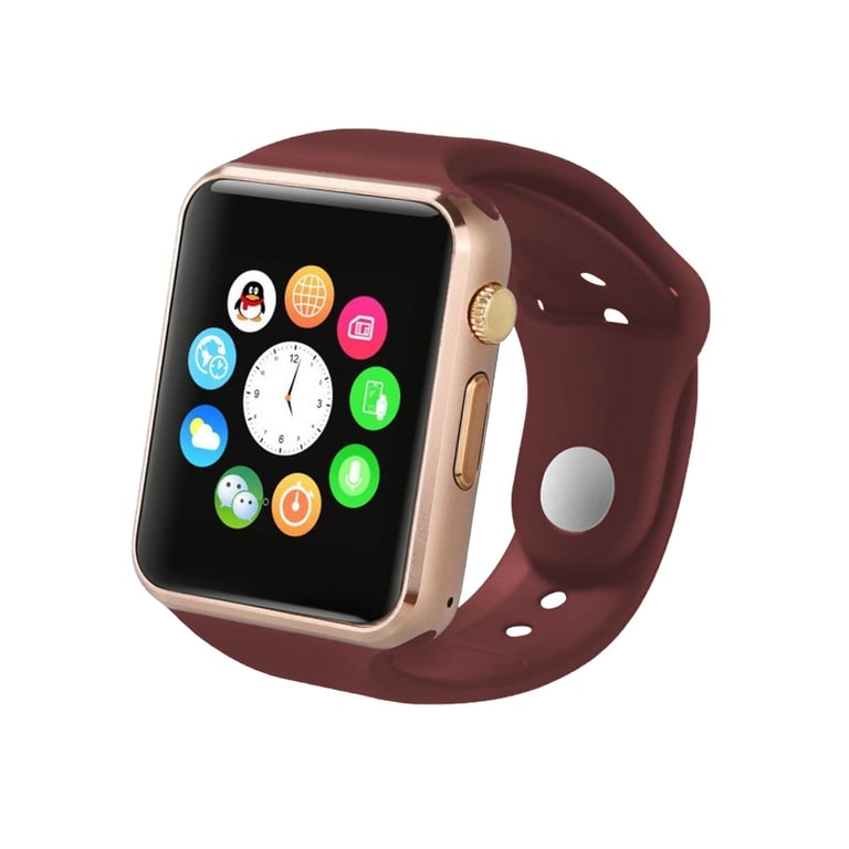 Reloj Inteligente Smartwatch Homologado MyM W101Hero Dorado Cafe Homecenter