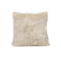 Banzay Cojin Decorativo Peluche Color Crema