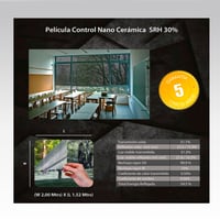 Película Control Nano Cerámica 2x1,52m HGCSSRH30-2m