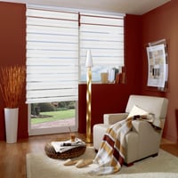 Sheer Elegance Classic Blanco Titanio A La Medida Ancho Entre 260.5-280  Cm Alto Entre  240.5-250 Cm