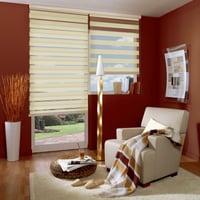 Sheer Elegance Classic Beige Almendra A La Medida Ancho Entre 260.5-280  Cm Alto Entre  120.5-135 Cm