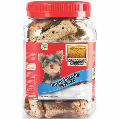 Snack Para Perro Cachorro Galleta Bombonera Natural Select 454 g
