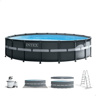 Piscina Estructural Redonda 732 x 132 cm Bomba/Filtro/Accesorios