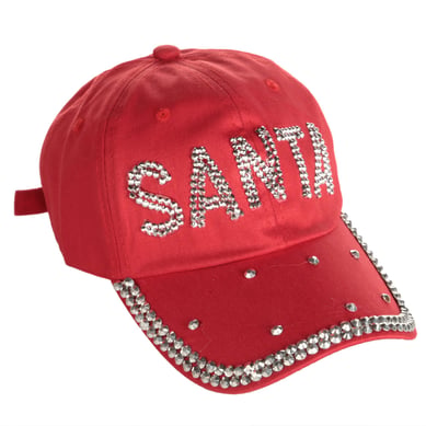 Gorro Santa Baseball Joya Roja
