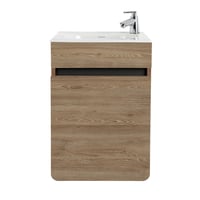 Mueble De Baño Aluvia Elevado Miel Con Lavamanos 40x35 cm