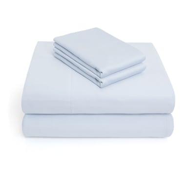 Juego de S�banas Color Azul 100% Algod�n King