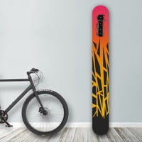 Luha Soporte de Pared para Bicicleta Diseño Country Sunset