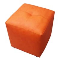 Puff Cubo 40x40x42 Mandarina