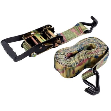 Amarre de Trinquete de 16x2 Pulg. Camuflaje Woodland. 3.333 Lbs.
