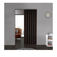 Puerta Plegable Madera MDP 576-605X240 Apertura Derecha-Wengue Neo