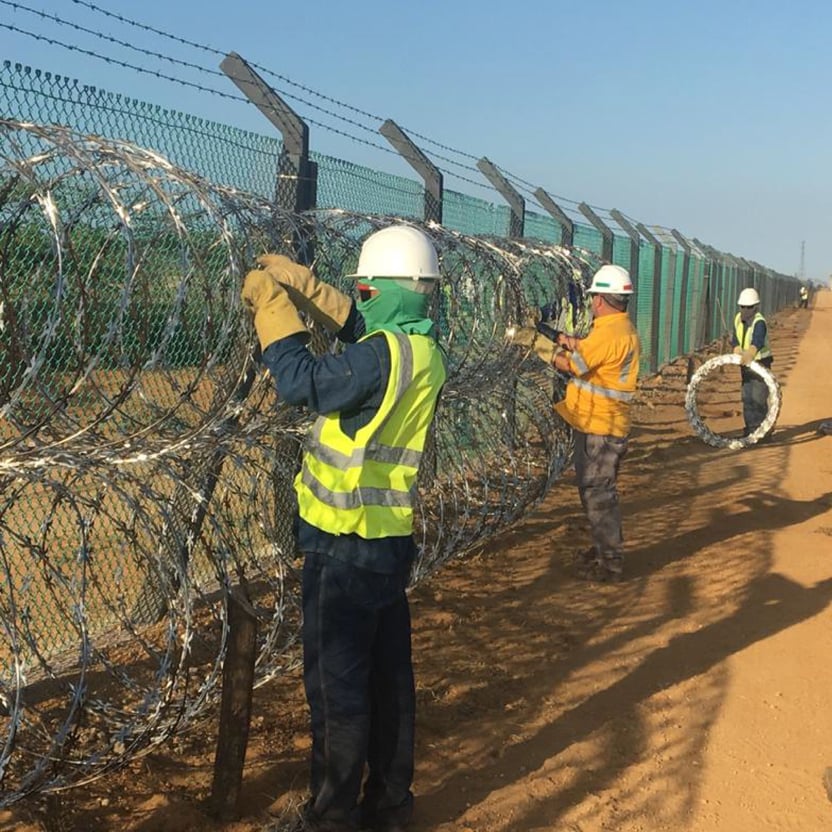 Rollo de Concertina Maxima Seguridad de 10 Mts