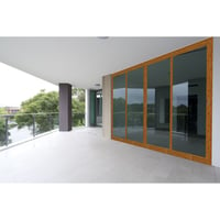 Puerta Corrediza 4 Hojas Premium Roble