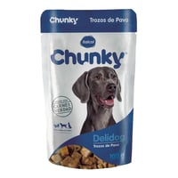 Alimento Húmedo Para Perro Deli Dog Trozos Pavo Chunky 100g